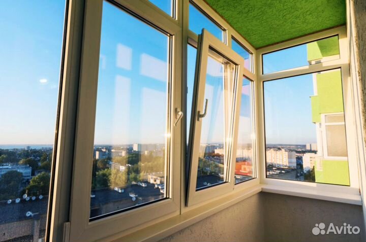 Комплексное остекление и отделка