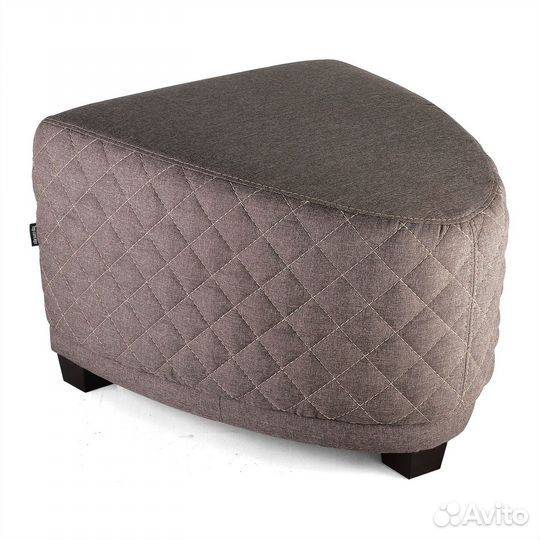 Пуф Tokio, рогожка коричневый