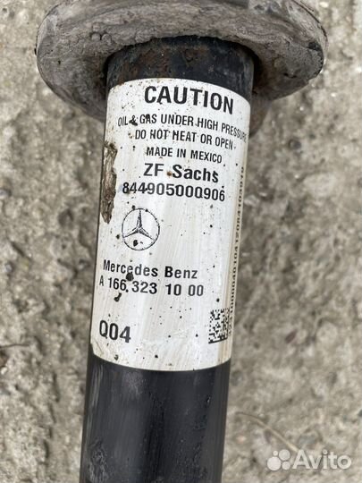 Амортизатор передний W166 Mercedes