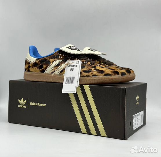 Adidas Samba Wales Bonner Leopard