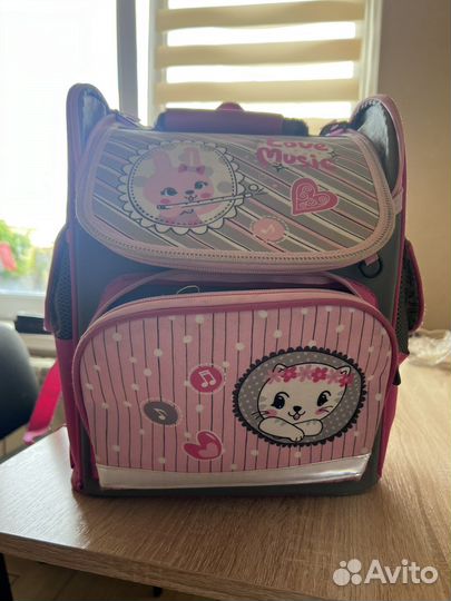 Рюкзак школьный для девочки 1 класс