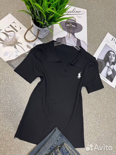 Ждемпер поло женский вязаный Polo Ralph Lauren