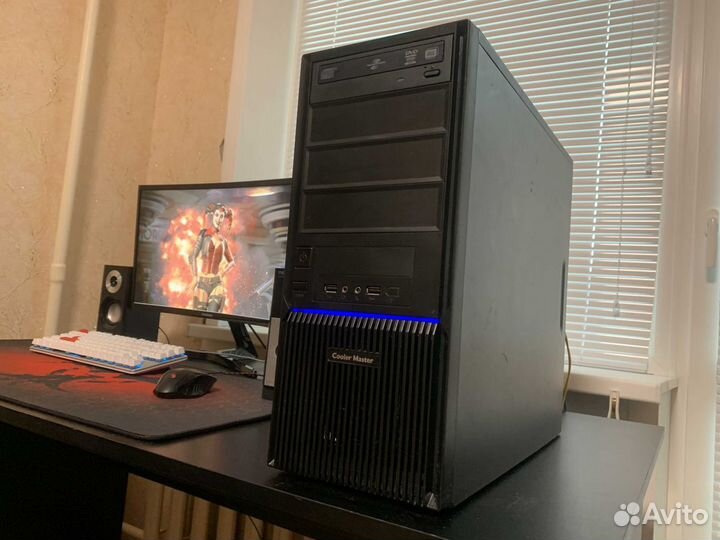 Игровой компьютер Intel Core i5-3570 и RX 570 4 GB