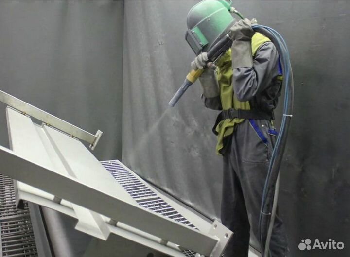 Аренда компрессора. Пескоструй