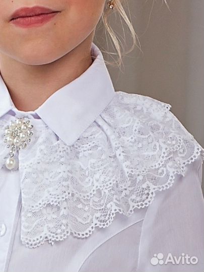 Жабо, воротник сьемный