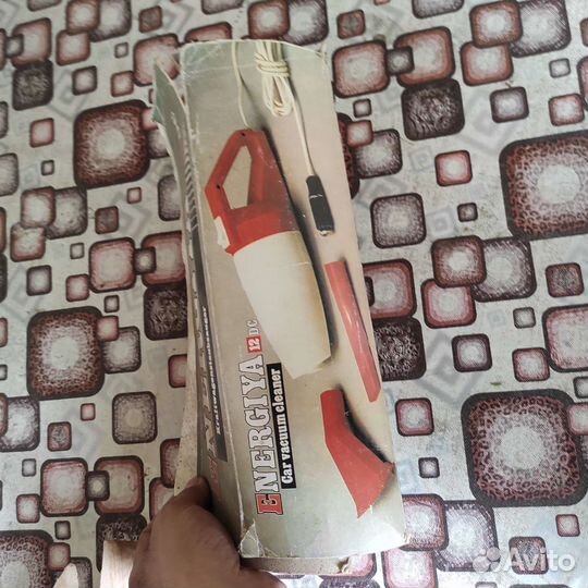 Автомобильный пылесос ретро