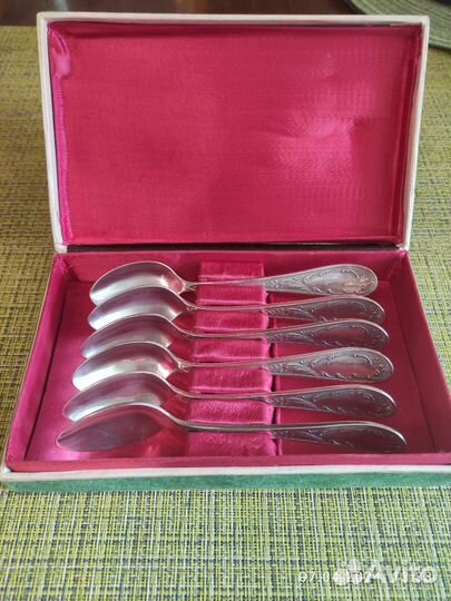 Ложки чайные Старое Пламя Кольчугино СССР