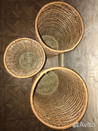 Корзина плетеная