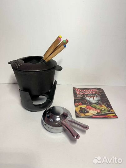 Набор для фондю gipfel чугунный