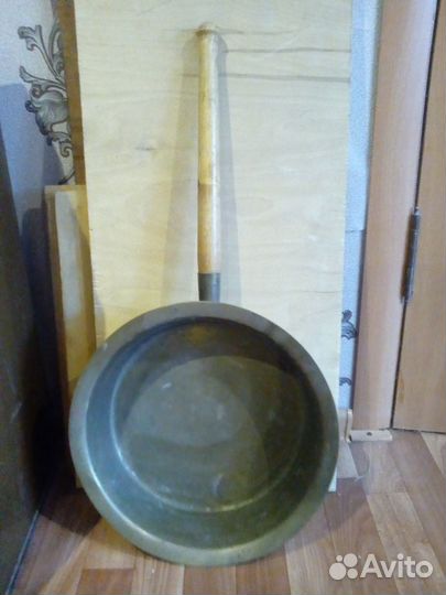 Латунный таз для варенья