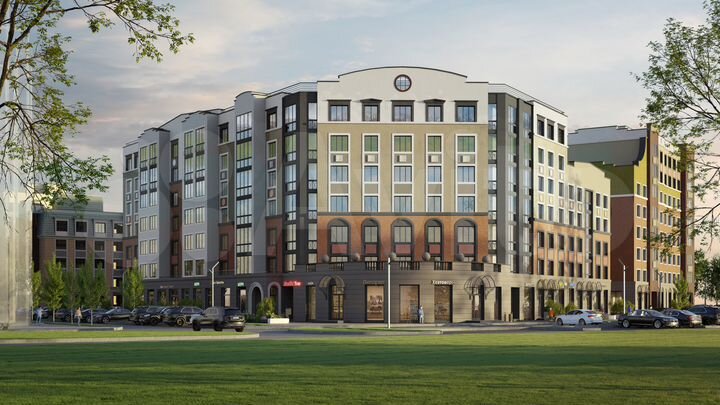 2-к. квартира, 42,8 м², 7/7 эт.