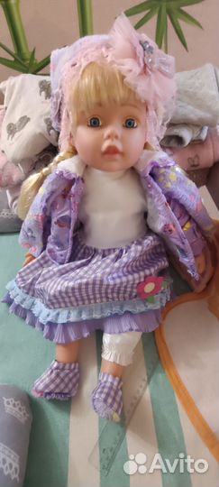 Кукла новая 52см со Звуком