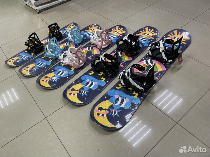 Сноуборд комплект детский Prime (новый)