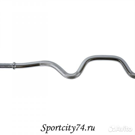 Гриф для штанги W-образный Cliff 25 мм 122 см