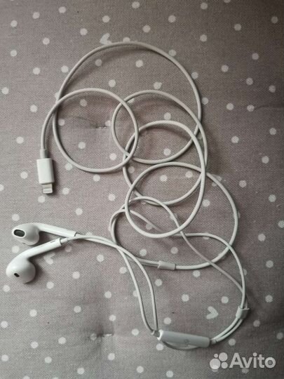 Наушники apple earpods lightning
