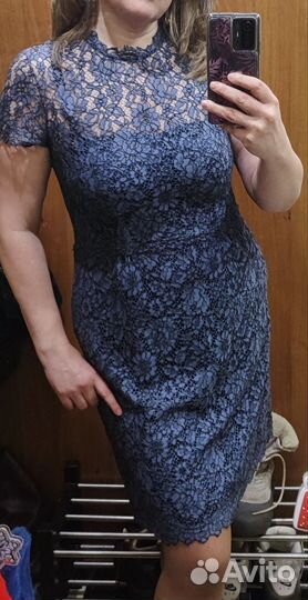 Вечернее платье, кружевное, 48-50р Esprit