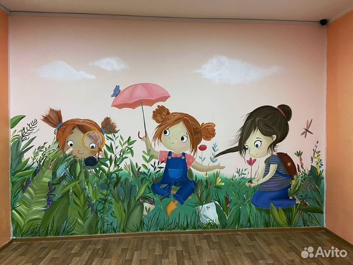 Роспись стен, граффити, художник