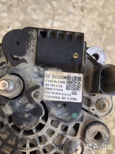 Генератор на priora 115а