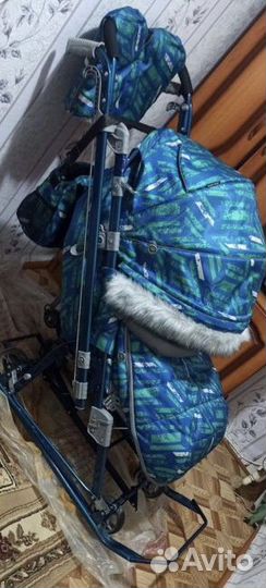 Коляска санки