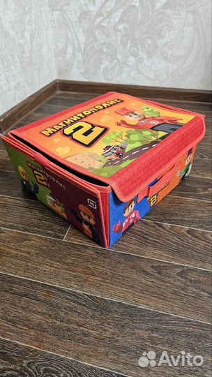 Коробка для хранения + игровой коврик магнит 2