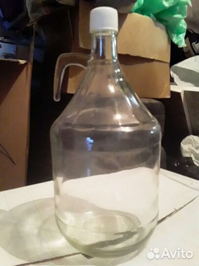Бутыль стеклянный 3л