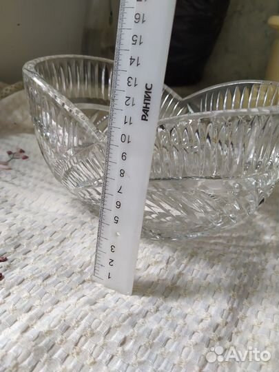 Ваза хрустальная СССР