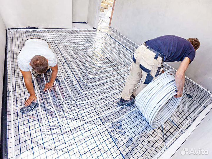 Монтаж отопления, водоснабжения, канализации