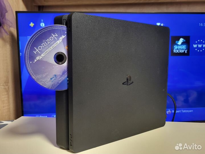 Sony playstation 4 PS4 slim 500gb + игры