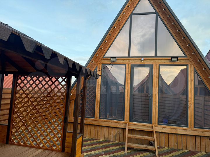 Коттедж 55 м² на участке 1,5 сот.