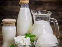Молоко коровье домашнее оптом и в розницу