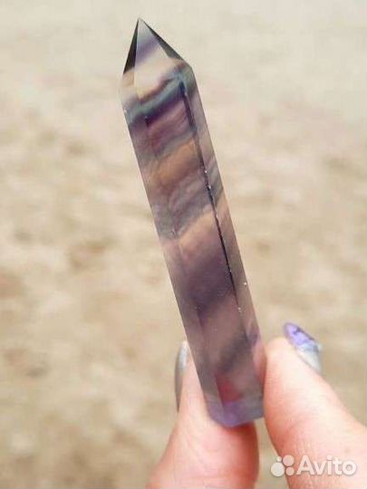 Флюорит радужный Камень Кристалл Генератор