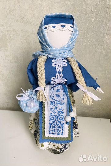 Кукла текстильная