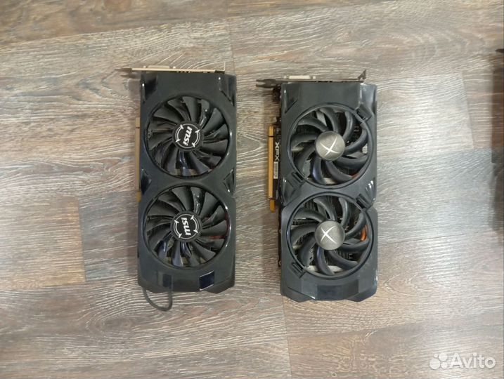 Видеокарты рх470-570 4гб