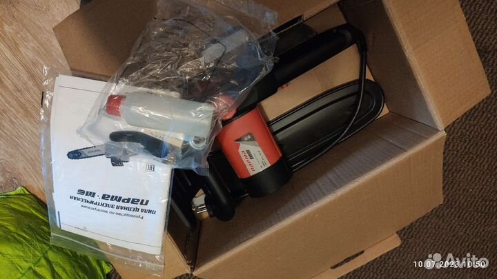 Пила цепная электрическая бу Парма м6