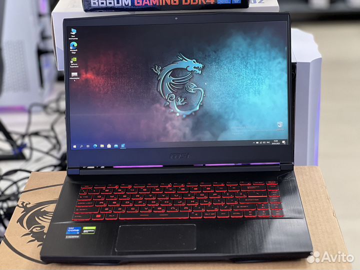 Новый MSI 144Hz Core i5 11400H GTX1650 Металл