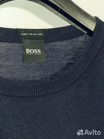 Новый шерстяной джемпер Hugo Boss разм. L