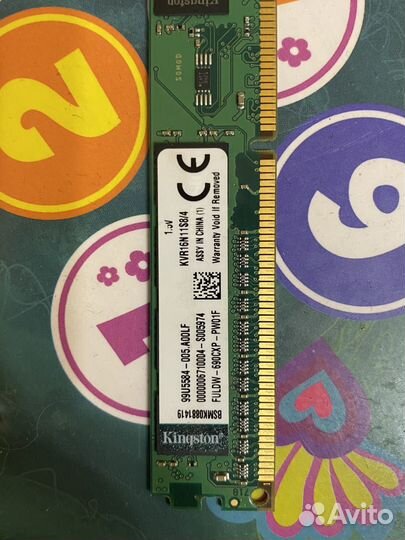 Оперативная память ddr3 4 gb kingston