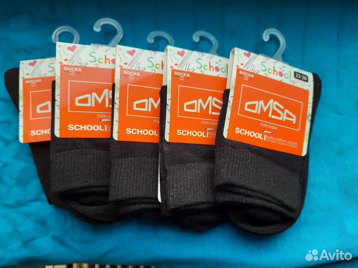 Носки детские черные новые, 23-26 размер