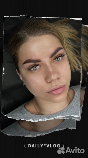 Перманентный макияж бровей губ и век татуаж