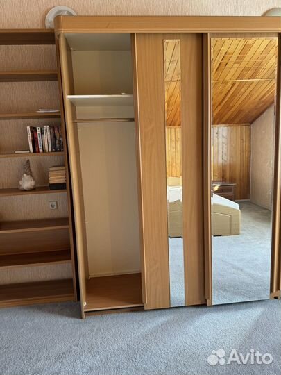 Шкаф купе с зеркалом бу