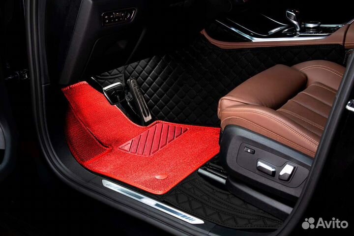 3D Коврики Toyota Prado 150 из Экокожи