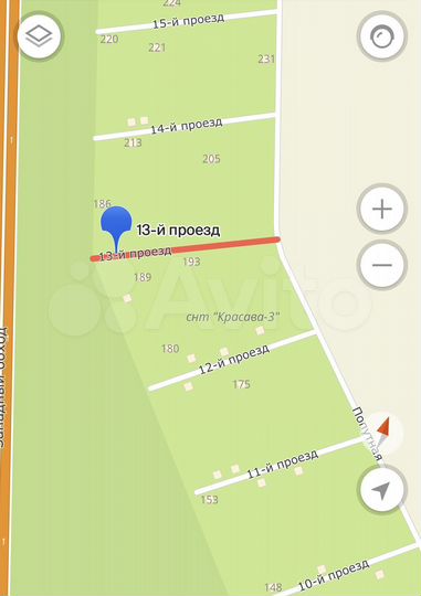 Участок 6,5 сот. (СНТ, ДНП)