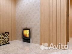 Печь для бани Русь-сетка 25 Л Панорама