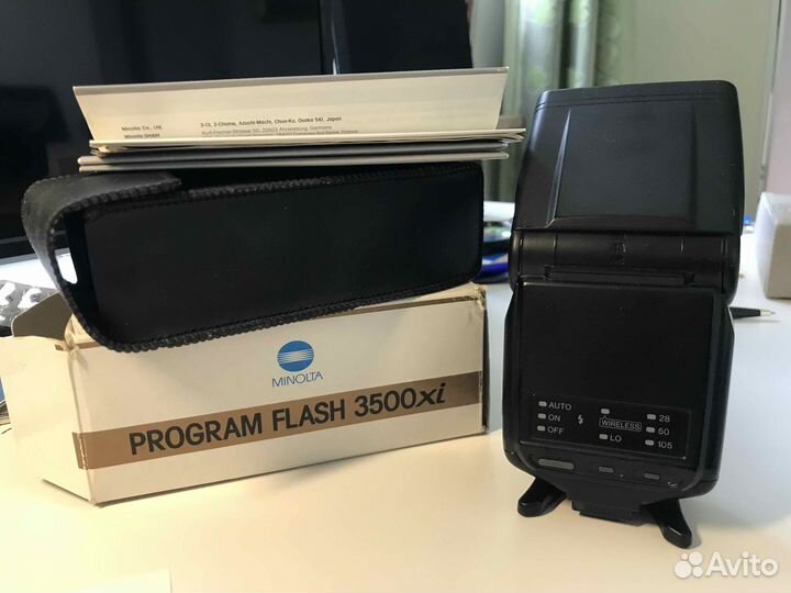 Фотовспышка Konica Minolta Program Flash 3500 xi