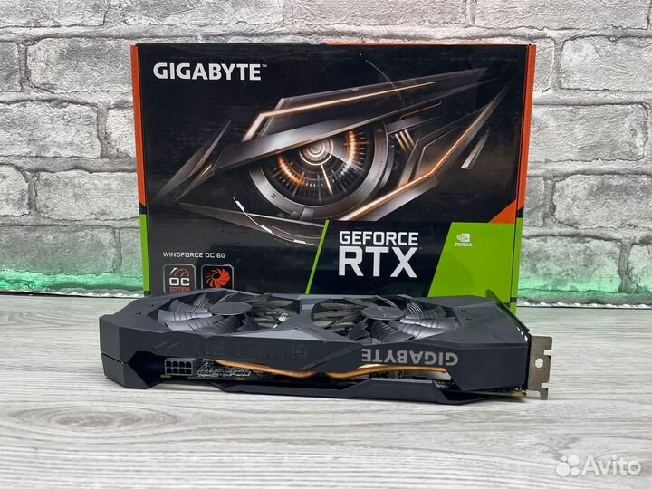 Видеокарта gigabyte GeForce RTX 2060 windforce OC
