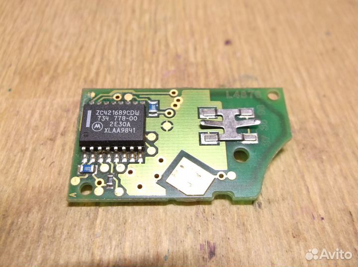 1J0 959 753 A VW remote key 2 buttons 433MHz