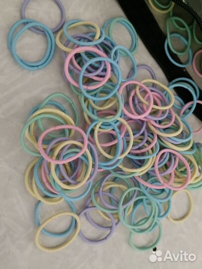 Новые резинки. Крабики, заколки