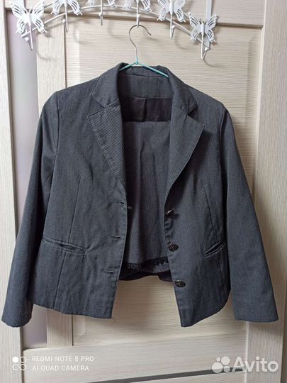 Костюм школьный для девочки 140