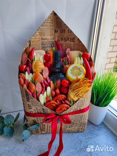 Съедобные букеты для мужчин