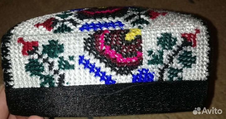 Узбекская тюбетейка, ручная работа